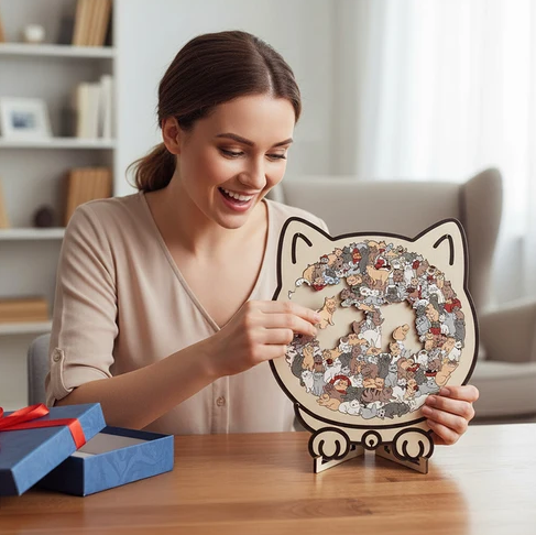 Purrfect Puzzle - 135 de pisici intr-una singură